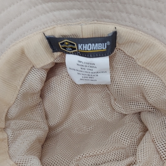 KHOMBU Mesh Bucket Hat NWOT - Picture 6 of 6